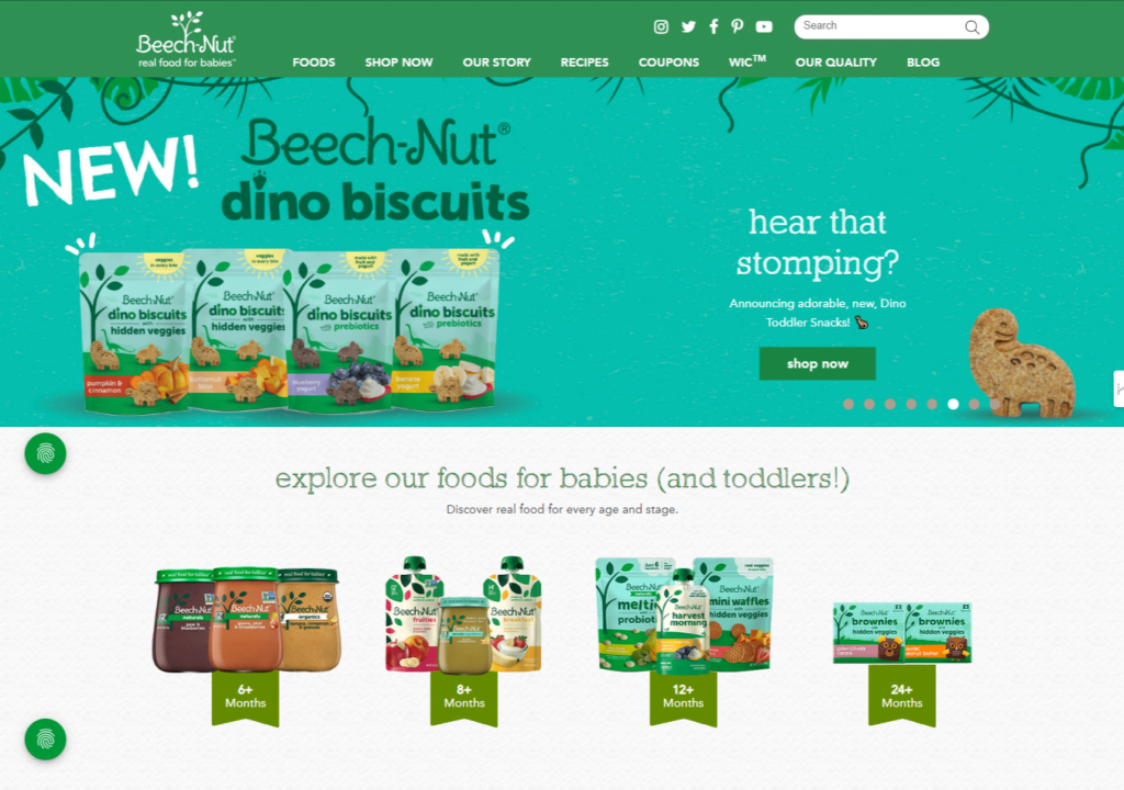 BeechNut baby food brand